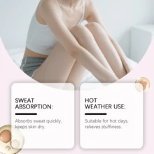 OceAura 100g Intimate Care Talcum Powder, Soft Skin Powder. Suitable For Use After Bathing And Exercise, Keeps Skin Dry And Non-Sticky, Fresh And Comfortable. Suitable For Men And Women, Suitable For All Skin Types. For Women, It Can Also Help Prevent Odors Caused By Friction. - View 5