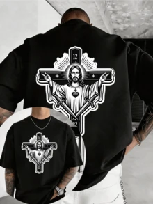Men T-Shirts - Hitam - View 6