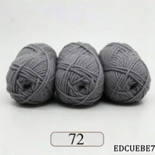 EDCUEBE7 1/3pcs/150g 5股混色米白色壓克力毛線，中粗米白色毛線 - 適合手工編織、手工織布、DIY手工藝、編織和鉤針，柔軟且多功能，適用於DIY鉤針和編織包 - 5股50G毛線 - 查看 175