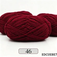 EDCUEBE7 1/3pcs/150g 5股混色米白色壓克力毛線，中粗米白色毛線 - 適合手工編織、手工織布、DIY手工藝、編織和鉤針，柔軟且多功能，適用於DIY鉤針和編織包 - 5股50G毛線 - 查看 120