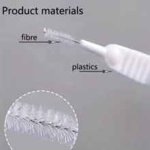 65mm Charging Port Cleaning Brush Dust Hole Clean Mini Brush Bendable Mini Soft Round Brushes Cleaner Sets Earphone Accessories - A - View 3