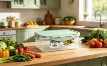 HOMYGO-Pack 12-Piece Airtight Food Container Set, Multicolor, 3 Sizes Available (0.6L/1L/2L), Stackable Storage Boxes For Fridge And Kitchen - 彩色 - 查看 2