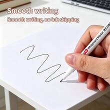 2pieces/4pieces Colour Erasable Whiteboard Marker Pens, Ultra-Fine 0.5mm, Teaching Office Stationery, Creative Color Markers, Water-Based Black Dry Erase Markers, Suitable For Halloween, Christmas, School Stationery, Professional Art Use - Multicolor - View 5