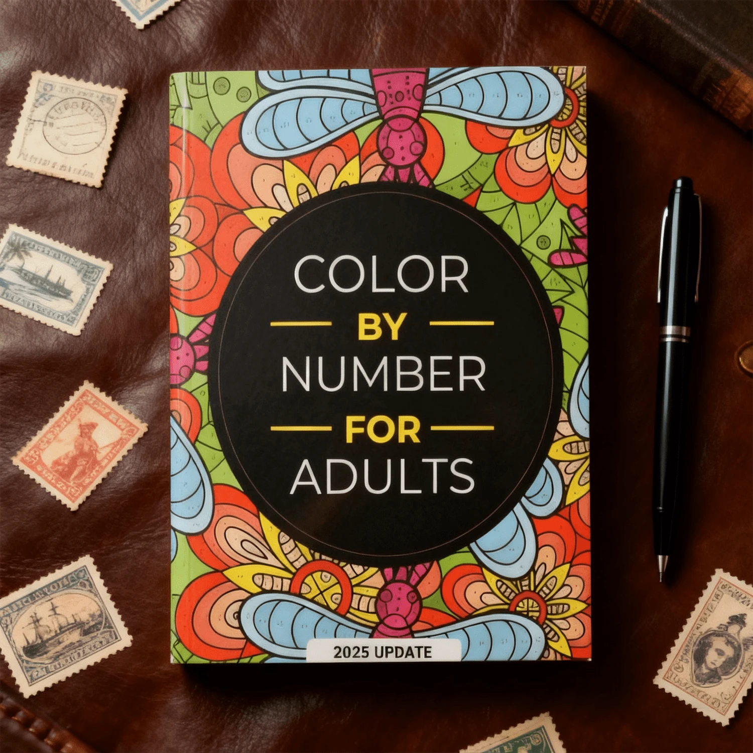 1pc Adult Coloring Book: 75 Exquisite Patterns, Provides Fun, Relaxation And Stress Relief For Adults Through Coloring Experience, Covering Floral, Animal, Mandala, Nature And Landscape Themes, Suitable For Back To School Season And School Supplies