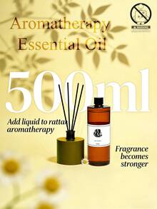 500毫升香氛精油，水基香薰机补充液，无焰香薰补充剂，香氛浓度28%（市面上大多数产品浓度为2%-6%），适用于藤条香薰机、加湿器 - 500ml - 查看 5