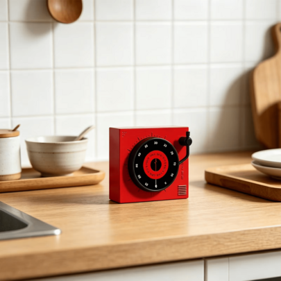 Magnetic Mechanical Cooking Timer, Pure Mechanical Timer Without Electronics, Timing Tool For Children, Chefs And Elderly