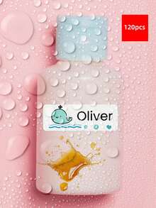 1/60/120/240/480片可客製化文字貼紙，個性化防水防油PVC貼紙，適用於水瓶、個人用品、辦公室、宿舍、居家收納，適合送給父親、母親、兒子、女兒、朋友的標籤禮物，開學季、派對、聖誕節適用 - 多色2 - 查看 30