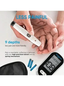 Glucometer Kit: 1 Meter + 50 Test Strips + 50 Probes. , Smart Kit Without A Chip For Greater Convenience. - View 2