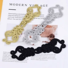 1Pc/2Pcs Chinese Frog Button Handmade Flower Button Chinese Knot Button Chinese Cheongsam Tang Suit - Multicolor - View 6