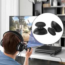 10 pièces Pièces de rechange universelles pour manette de jeu, capuchons de joystick analogique, poignées en caoutchouc, accessoires de réparation compatibles avec les manettes sans fil P*5 & Xb*X Series - Voir 6