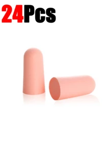 10/24/60/120pcs Ergonomic Sleep Earplugs, Noise Reduction Anti-Snoring, Suitable For Sleep, Factory, Study, Office, Travel, Relaxation, Rest, Focus, Quiet And Comfortable, Soft And Reusable, Washable, Hypoallergenic - A - View 16
