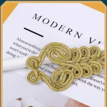 1Pc/2Pcs Chinese Frog Button Handmade Flower Button Chinese Knot Button Chinese Cheongsam Tang Suit - Multicolor - View 8
