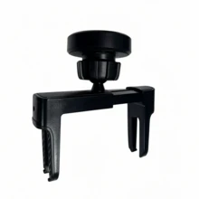 1pc Upgraded Magnetic Car Phone Holder, Anti-Shake Air Vent Dual Lock Clip Design, Protects Car Interior, Slim Compact Fast Magnetic Attachment, Essential For Daily Driving And Travel, Hands-Free Driving, Suitable For Road Trips, Father's Day, Graduation Season, Summer - W41 - View 11