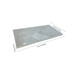 White Jade Stone Tray, Natural Stone Storage Tray, Aesthetic Vanity Tray Suitable For Cosmetics, Jewelry, Candles, Coffee Table Storage Decor Stone - White Marble Tray - View 11