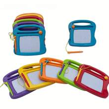 Mini Magnetic Drawing Boards For Kids - Erasable Doodle Sketch Pads, Ideal For Birthday Parties & Gifts, Mixed Colors, Plastic,Random Color - Mixed Colors - View 6