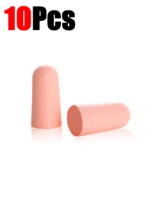 10/24/60/120pcs Ergonomic Sleep Earplugs, Noise Reduction Anti-Snoring, Suitable For Sleep, Factory, Study, Office, Travel, Relaxation, Rest, Focus, Quiet And Comfortable, Soft And Reusable, Washable, Hypoallergenic - A - View 12