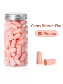 10/24/60/120pcs Ergonomic Sleep Earplugs, Noise Reduction Anti-Snoring, Suitable For Sleep, Factory, Study, Office, Travel, Relaxation, Rest, Focus, Quiet And Comfortable, Soft And Reusable, Washable, Hypoallergenic - A - View 13