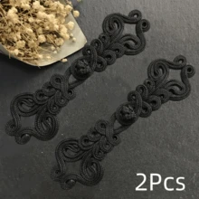 1Pc/2Pcs Chinese Frog Button Handmade Flower Button Chinese Knot Button Chinese Cheongsam Tang Suit - Multicolor - View 14