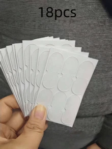 EELHOE 6入矯正剪耳貼，V臉垂直提拉黏貼貼片，V臉黏貼貼片，適合日常妝容、派對、婚禮、購物、約會、晚餐聚會、假日妝容，母親節禮物 - 彩色 - 查看 22