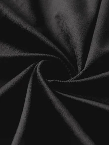 Adult Black Hooded Cloak Medieval Vampire Witch Robe Costume Accessory, Suitable For Halloween Party - Black - View 8