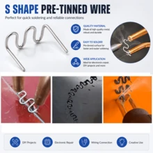 1 Pack, Car Bumper Repair Welding Nails, Stainless Steel Rivet Bumper Welding Accessories - 100 - View 1