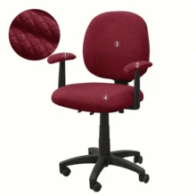 4pcs/Set Separate Office Chair Cover, Swivel Computer Chair Cover, Elastic Dust-Proof Single Sofa Cover, Suitable For Gaming Room, With Armrest Cover - Multicolor - View 10
