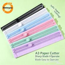 Manual Paper Cutter, Free Cutting In 2 Directions - A3 Size, Durable Plastic, Suitable For Office Use, Photo Cutting And Crafts, Craft Tool | Modern Paper Cutter | Durable Plastic Knife - Regular Model - View 1