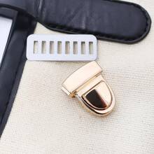 2/6/8/10Pcs Metal Lock Clasp, Bag Buckle, Handbag Shoulder Bag Wallet Tote Bag Closure Snap Button, Craft Packaging Decoration, Wallet Making, DIY Wallet Making - Multicolor - View 8