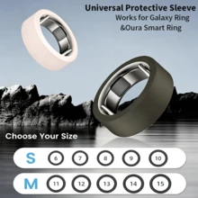 Bộ 10 vỏ bọc nhẫn tương thích với Oura Ring Gen 4, Oura Ring Gen 3, Oura Ring/Galaxy Ring, ốp bảo vệ nhẫn chống trầy xước bằng silicone co giãn cho nam và nữ - Xem 6