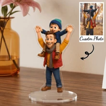 Figur Akrilik 3D Kustom untuk Hari Ayah, Bingkai Foto, Hadiah Ulang Tahun, Hadiah Ulang Tahun Pernikahan, Dekorasi Rumah, Koleksi, Lucu, Ulang Tahun Pernikahan, Kenang-kenangan Wisuda, Hadiah Hari Ibu & Hari Ayah, Dekorasi Pernikahan, Hadiah yang Berkesan, Hadiah Unik, Hadiah Kenang-kenangan - MultiWarna - View 11