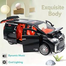 1pc City Car Simulation Toy: 4 Styles Available, Opening Doors, Exquisite Appearance; Kids' Favorite; Children's Toy Gift - Multicolor - View 5