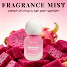 Spray de Fragrância Floral Frutada Feminina, com Aromas de Frutas Vermelhas, Fruta do Dragão, Madressilva, Coco, Jasmim, Flor de Laranjeira e Baunilha, Frasco Compacto de 15ml para Fácil Transporte, Fragrância Romântica e de Longa Duração, Adequada para Várias Ocasiões como Trabalho, Estudo, Encontros e Jantares, Perfeita como Presente de Feriado - Pitaya - 15ml - Visão 8