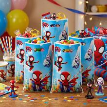 Marvel 1套/10個 蜘蛛人生日派對禮物袋、蜘蛛人糖果袋、糖果袋、生日派對用品與裝飾，完美的生日與節日禮物、新年禮物、情人節禮物、復活節禮物 - 查看 8