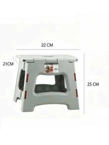 5 piezas de taburetes redondos de plástico grueso multicolor, apilables para almacenamiento, taburetes altos duraderos y antideslizantes para mesas de comedor del hogar, entrada para cambiar zapatos y uso en el baño. - Multicolor - Ver 11