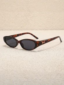 1 Pair Of Women's Personalized, Exquisite Plastic Geometric Fashion Eyewear, Perfect For Rave Parties, Street Photography, Tropical Beach Getaways, Su - Multicolor - View 5