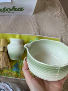 1pc/7pcs Japanese Kiln-Fired Matcha Tea Set, Matcha Tea Set, Complete Matcha Tool Set, Full Matcha Tools, Matcha Set, Matcha Whisk Set, Matcha Tools, Matcha, Matcha Plate, Matcha Tools, Cup, Matcha Related Products, Including Matcha Bowl, Matcha Whisk, Matcha Cup, Matcha Whisk, Matcha Spoon, Tea Bowl Set, Matcha Brewing Tools, Dessert And Beverage Making Tools - Multicolor - View 6