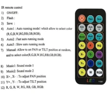 Party DJ Disco Light, Spotlight, Beam Light, Moving Head Light, 7x 8W, 360 Degree Rotation, RGBW DMX Remote Control, Voice Control, Suitable For Party, Home Gathering, Stage Performance, Nightclub, Wedding Venue, DJ, Bar Performance, Light Show - View 12