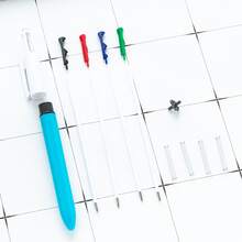 8pcs Multicolor Ballpoint Pens 1.0mm, 4-In-1 Color Pens, Retractable Cute Nurse Pens, 4 Color Pens In 1, Suitable For School, Back To School, Students, Nurses, Whiteboards, Office Supplies - Multicolor - View 8