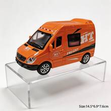 1件城市車隊玩具：慣性滑行、燈光與聲音效果、可開門；消防/特警/物流可選；兒童角色扮演必備；兒童玩具禮物 - 彩色 - 查看 9