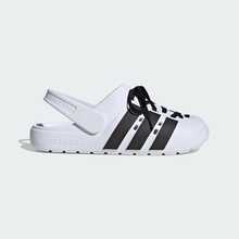 Adidas Adilette Clog 2.0  Unisex Cloud White / Core Black / Gold Metallic JR4027 - 黑與白 - 查看 3