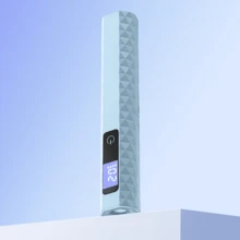 LED美甲燈附LCD顯示螢幕，USB充電式無線美甲燈條，可攜式智能定時螢幕凝膠美甲烘乾燈，快速固化凝膠指甲油、壓克力與接長美甲，適合居家、美甲沙龍與旅行的精巧美甲工具 - 彩色 - 查看 16