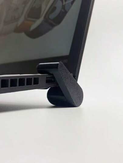 Soporte para portátil, soporte de ventilación conveniente, estilo minimalista, portátil y fácil de almacenar para escritorio o cama