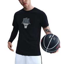 Camiseta de manga corta Nike Dri-Fit transpirable, cómoda, ligera y suave - Negro - Ver 10