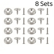 1Set/2/4/6/8Sets Magnetic Cabinet Door Latches, Invisible Closing Metal Magnetic Latches, Suitable For Various Materials, Kitchen Glass Doors And Furniture Cabinet Doors - Multicolor - View 15