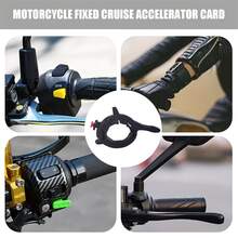 Universal Motorcycle Cruise Control Controller, Motorcycle Throttle Cruise Clip, Motorcycle Cruise Assist, Modified Motorcycle Electric Vehicle Throttle Booster, Cruise Control Assist Handle, Long-Distance Motorcycle Throttle Clip, Modified Accessories - A - View 4