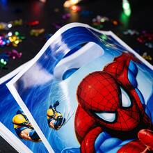 Marvel 1套/10個蜘蛛人生日派對禮物袋、蜘蛛人糖果袋、糖果袋、生日派對用品與裝飾，完美的生日與節日禮物、新年禮物、情人節禮物、復活節禮物 - 查看 5