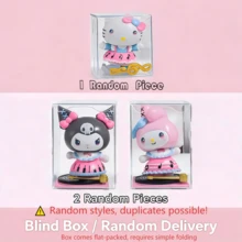 Time Melody 系列盲盒公仔附防塵展示盒，可愛玩具，桌面臥室裝飾，送給女孩子的最佳禮物 - 彩色 - 查看 4