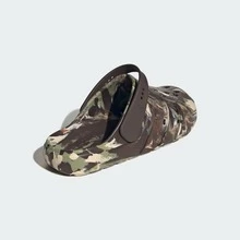 Adidas Adilette Clog 2.0  Unisex Dark Brown / Tent Green / Sand Strata KI2701 - 鏽棕色 - 查看 7