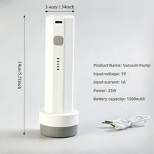 Two-In-One Vacuum Pump, Which Has Both Vacuuming And Inflating Functions, Is Suitable For Vacuum Packaging, Clothing Storage, Such As Swimming Rings, Outdoor Inflatable Sleeping Pads And Inflatable Toys. Camping. Summer.Autumn & Winter - Multicolor - View 10