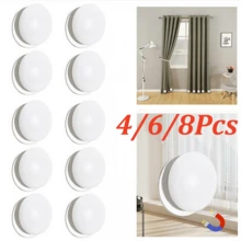 4/6/8pcs Curtain Weights, Tablecloth Weights, Curtain Windproof Weights, Shower Curtain Weights, Waterproof Heavy Duty Magnets, Prevent Curtain Liners From Blowing Around, Suitable For Curtains, Tablecloths, Flags, Outdoor Curtains - A - View 2